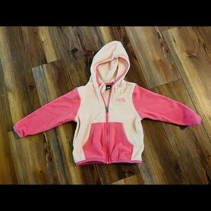 12-18M north face fleece jacket